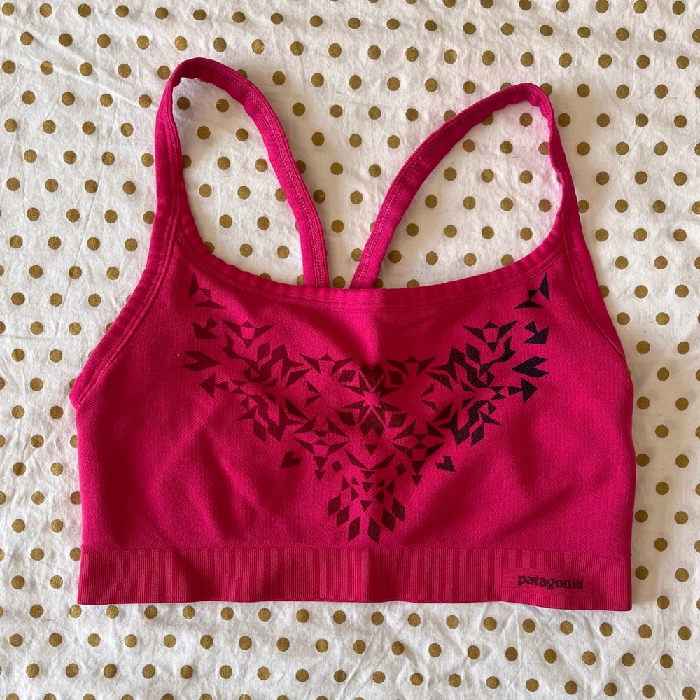 Patagonia Pink Sports Bra